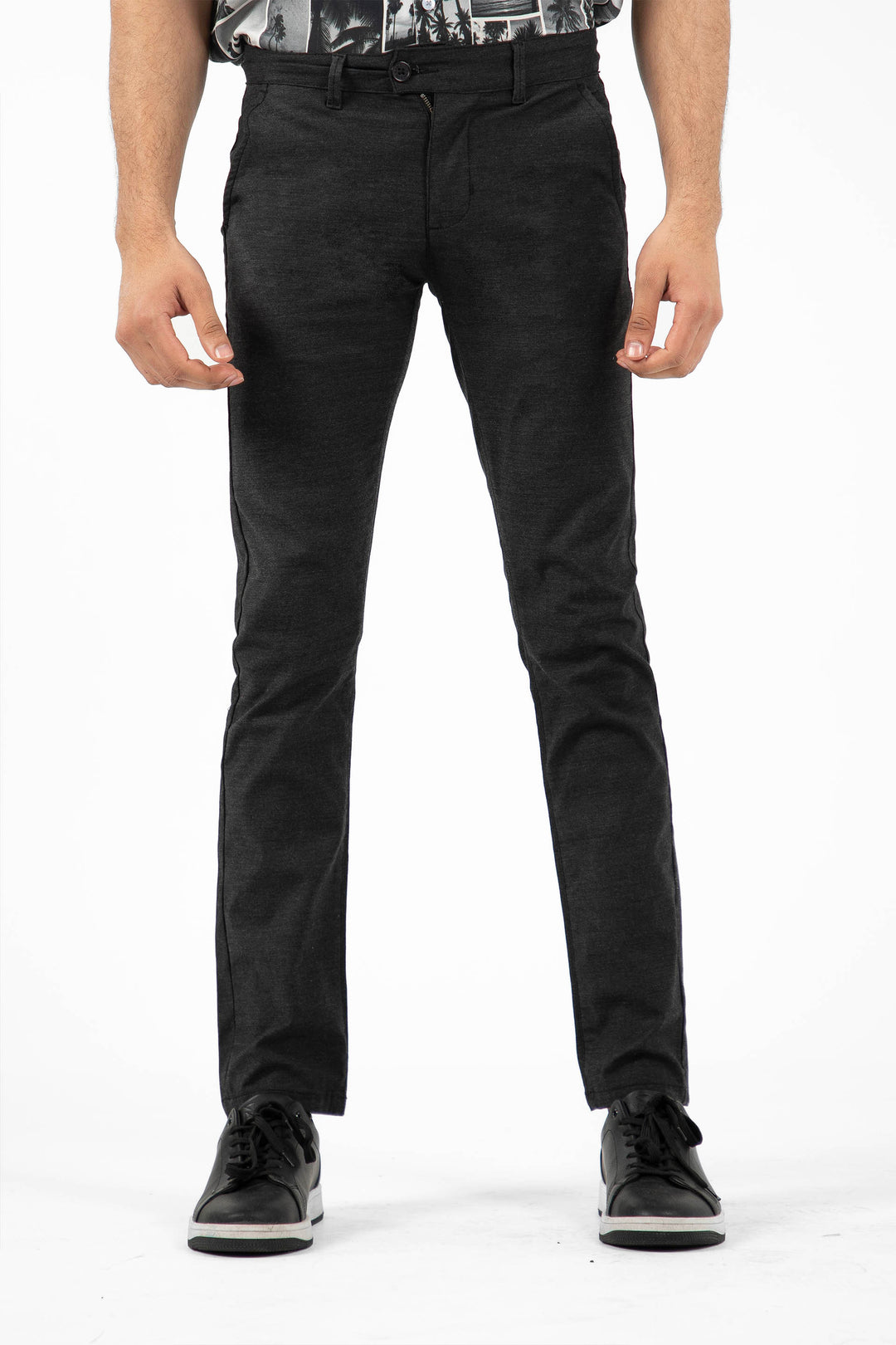 Slim Fit Chinos Black