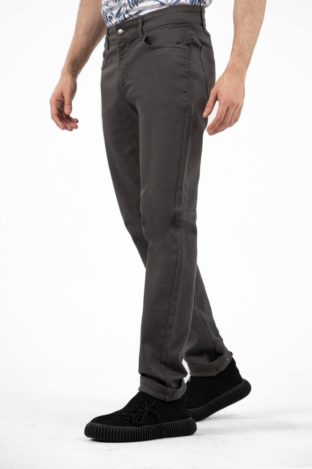 Five Pocket Pants Grey