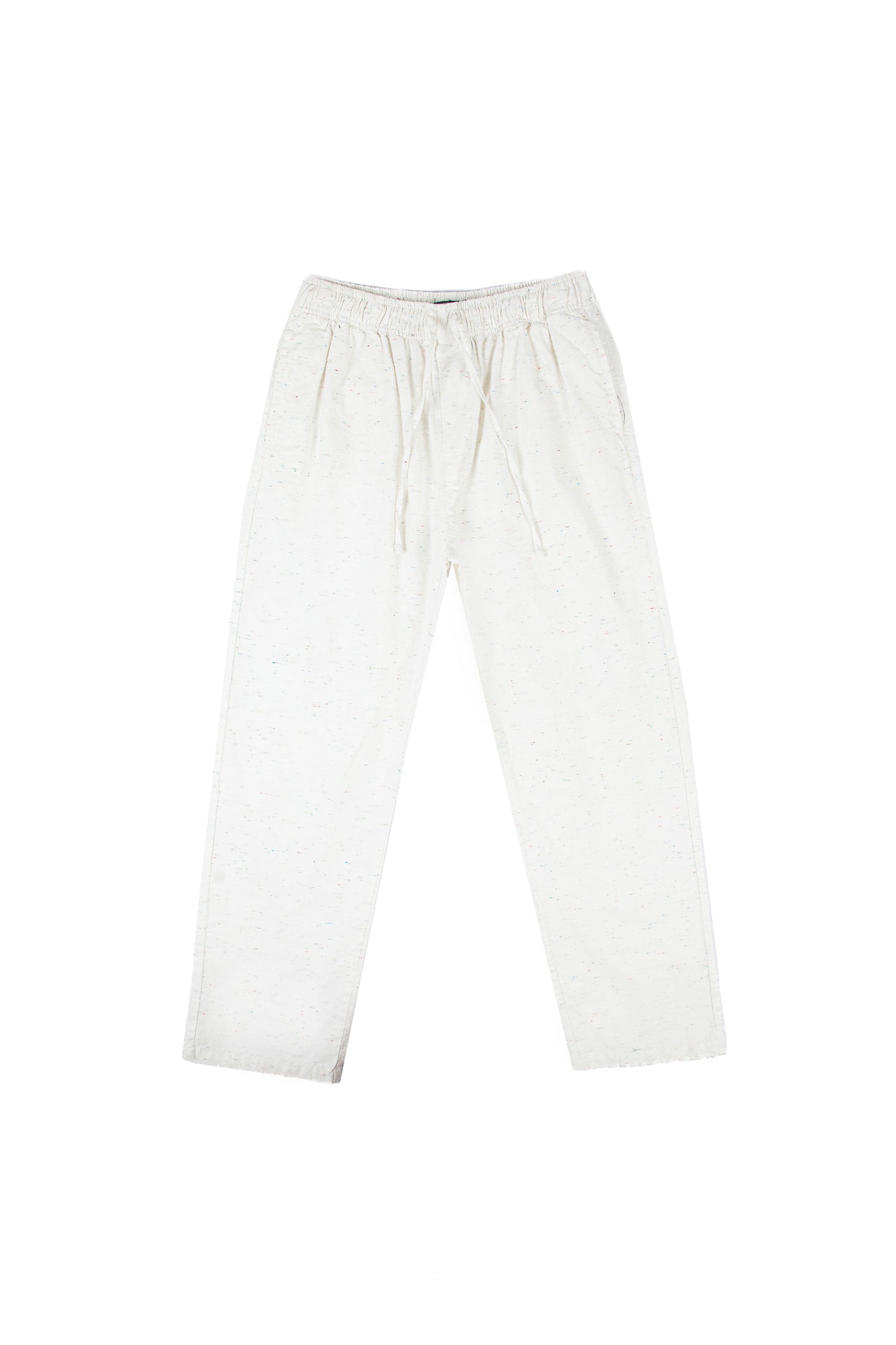 Baggy Linen Trousers Off White