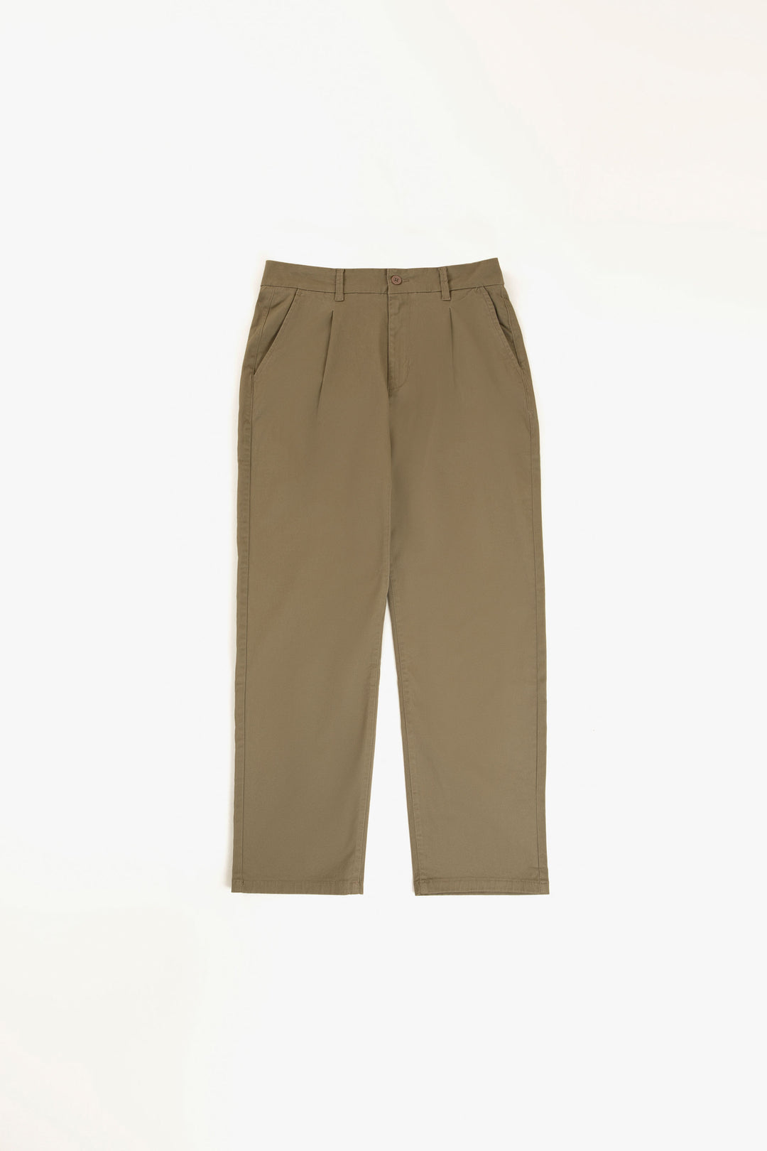 Pleated Relax Fit Chinos