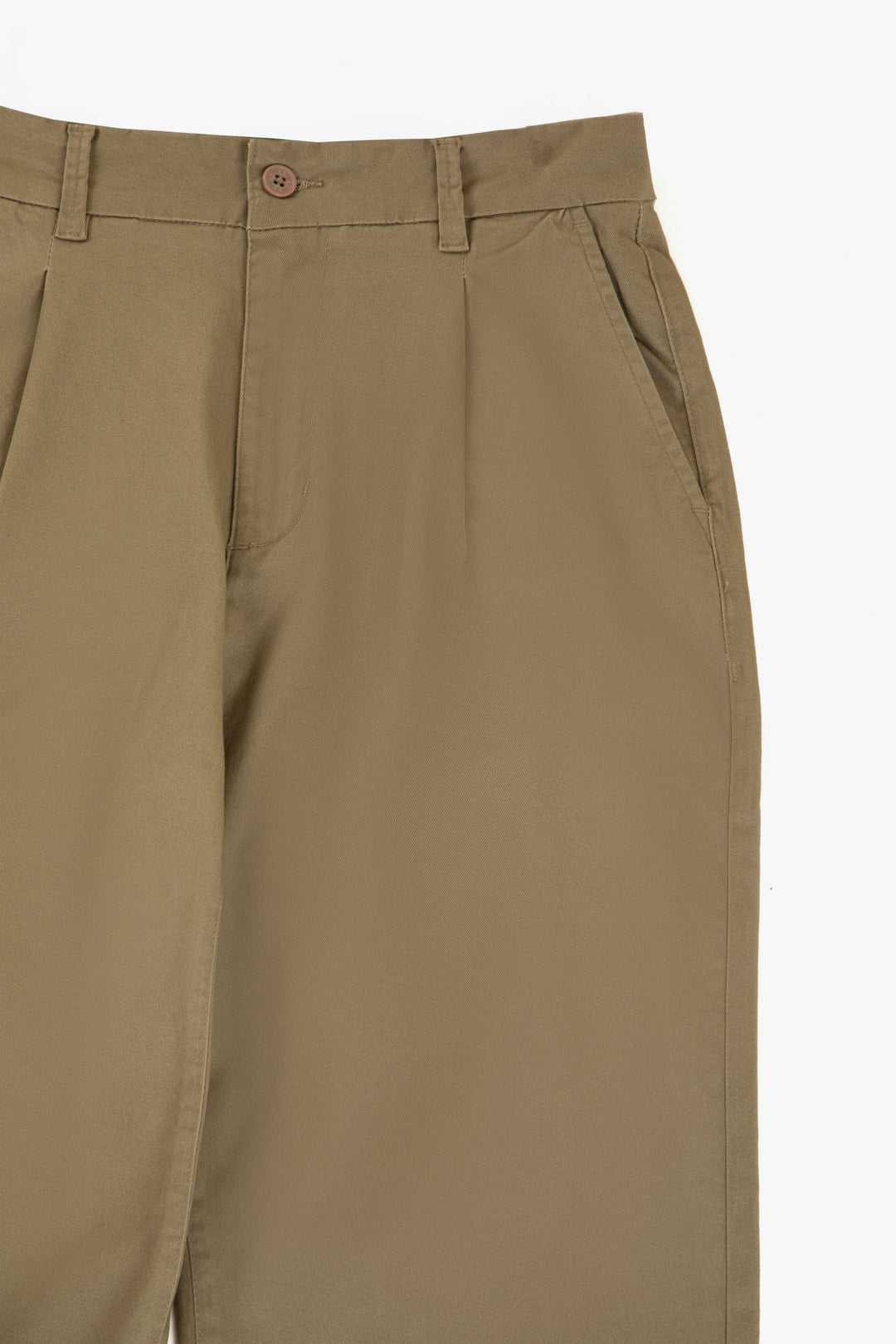 Pleated Relax Fit Chinos