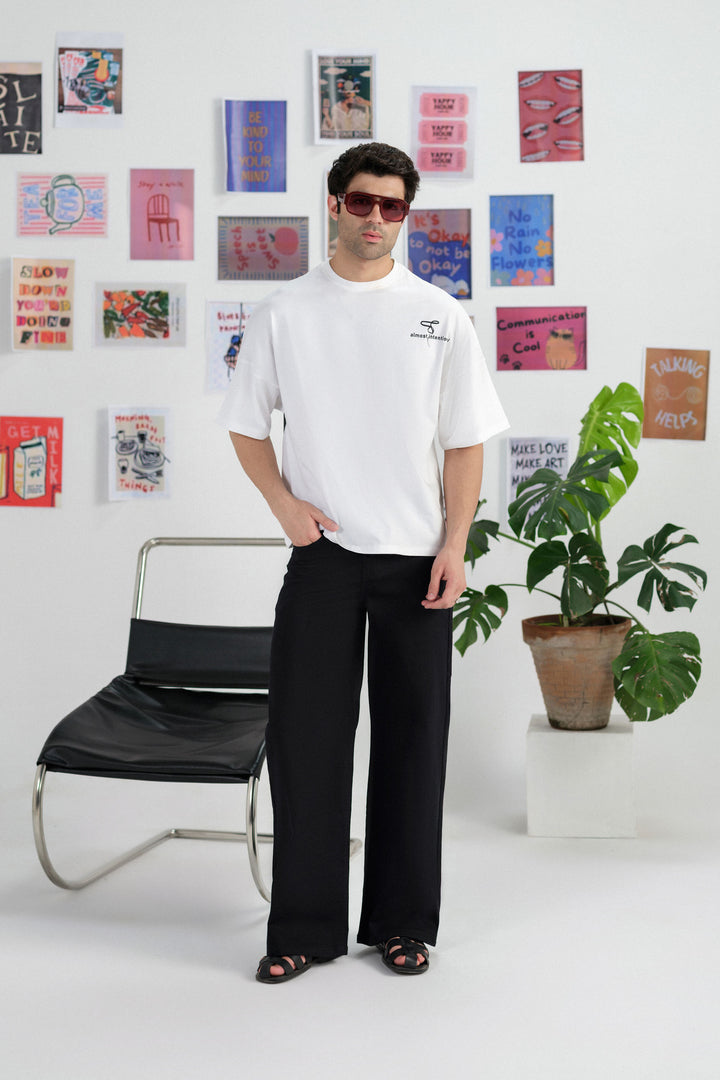Basic 5 Pocket Wide leg