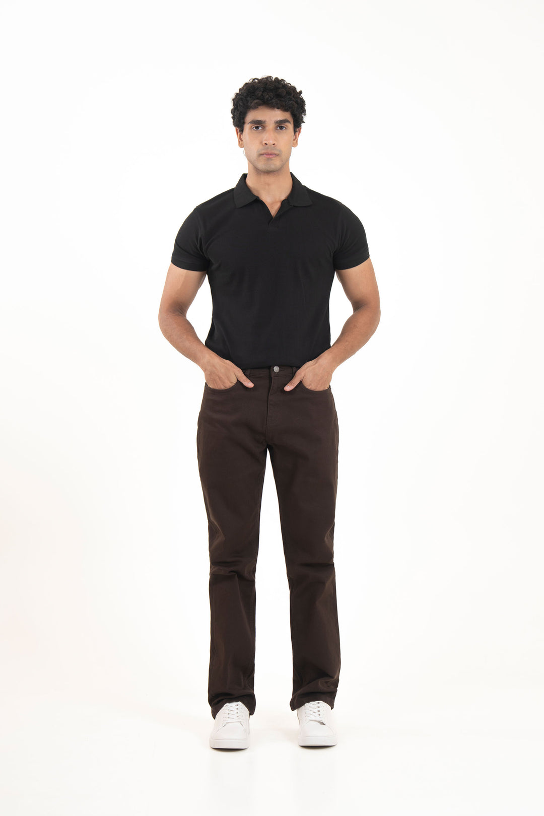 Straight 5-Pocket Pants