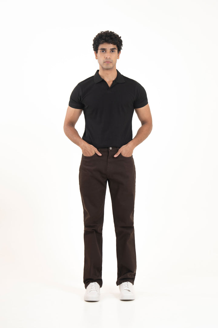 Straight 5-Pocket Pants