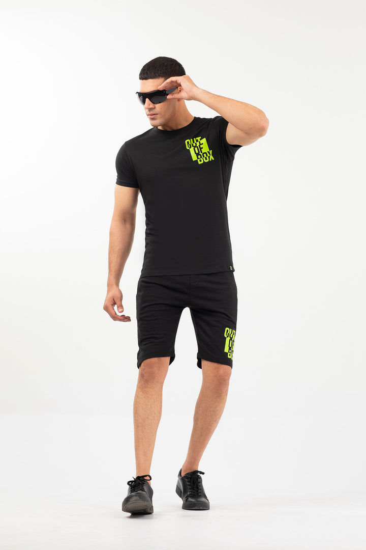 Graphic Shorts Black