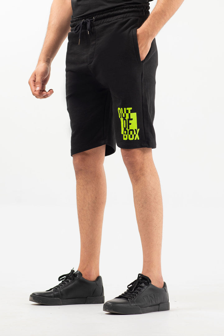 Graphic Shorts Black