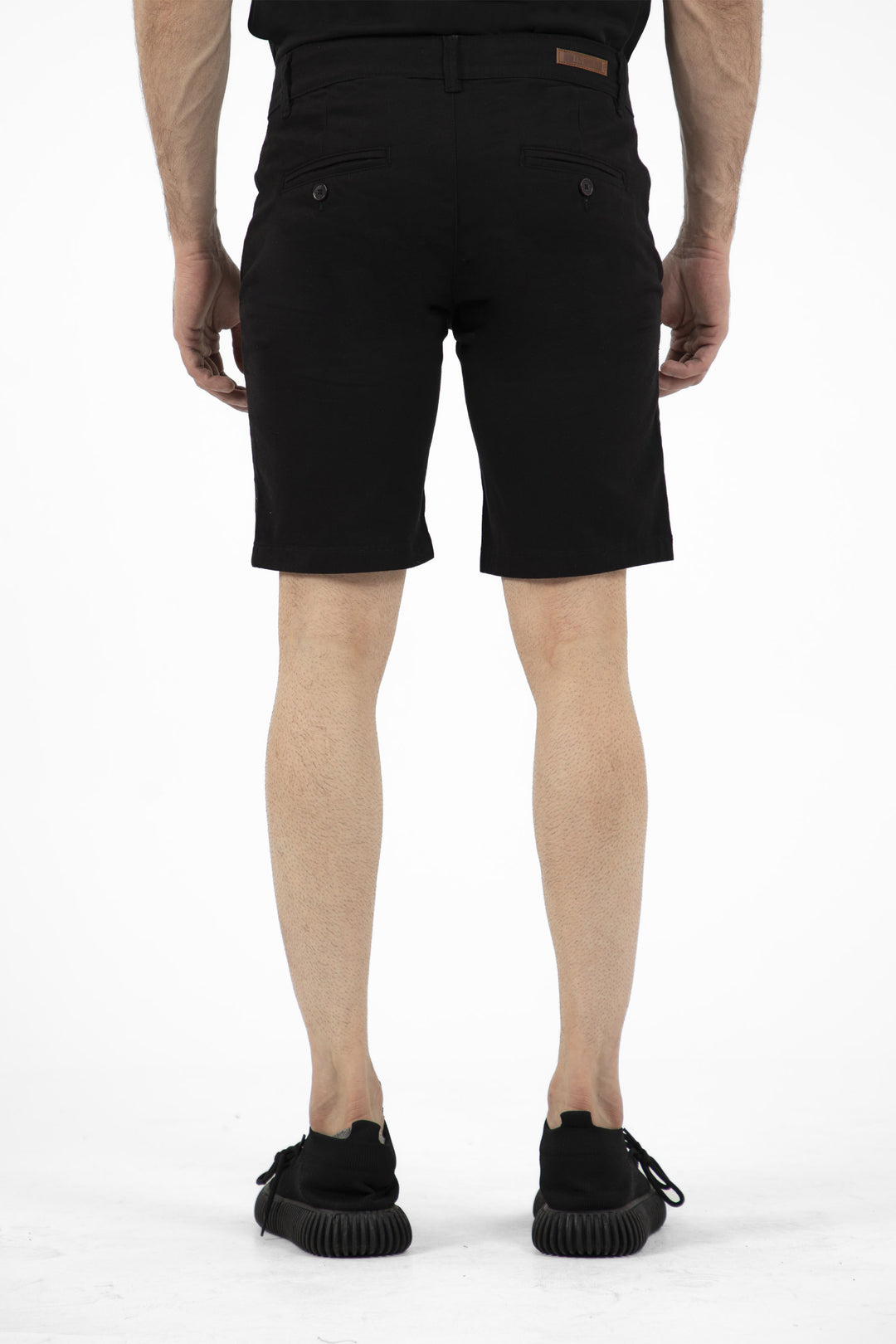 Pleated Shorts Black