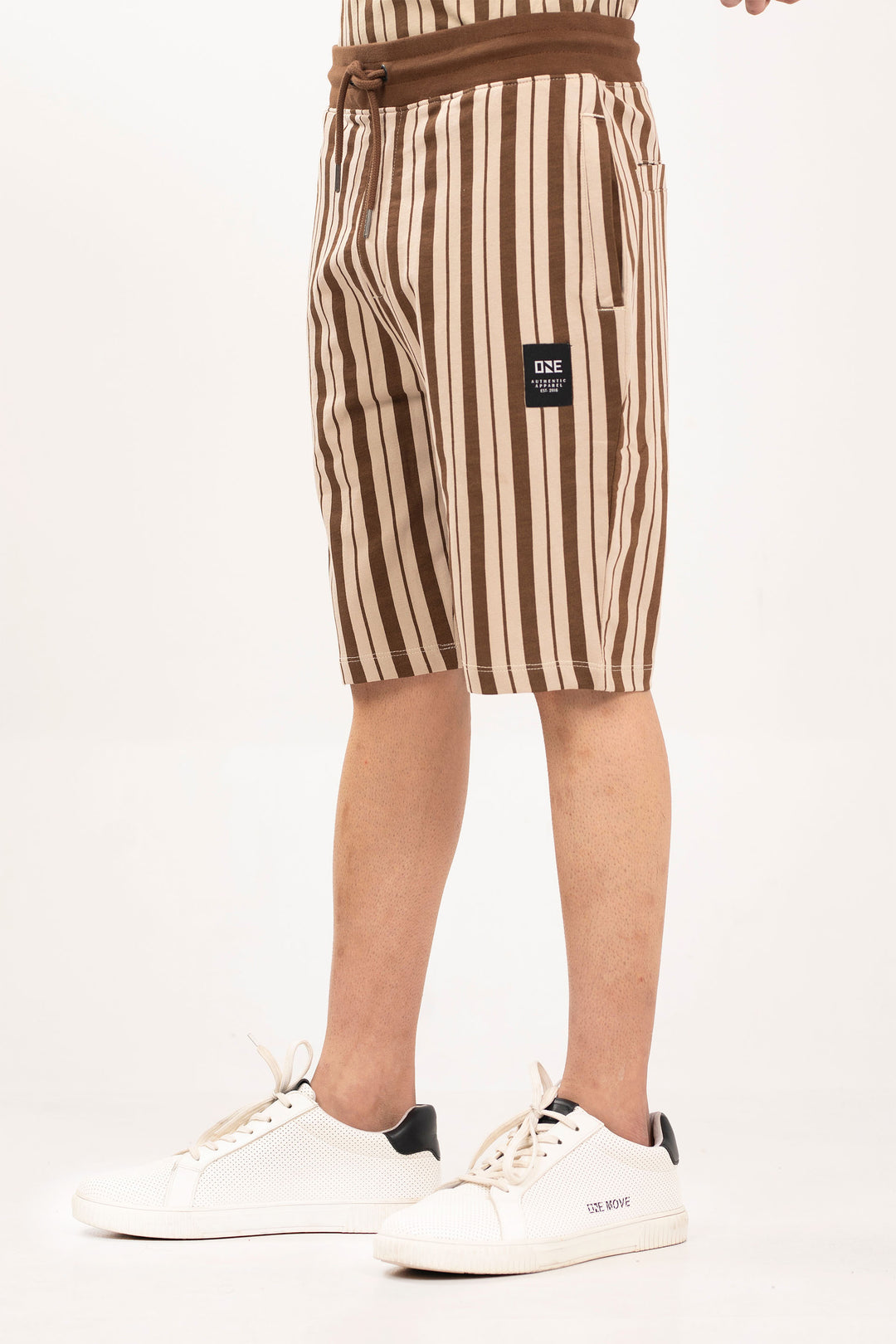 Stripe Sports Shorts