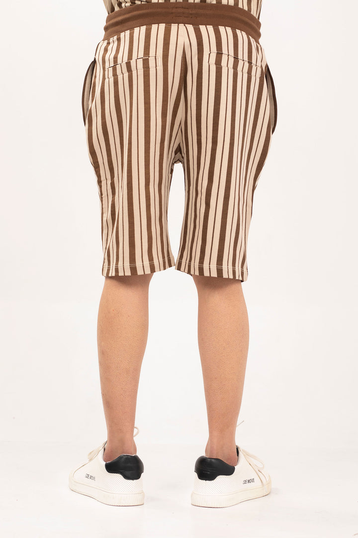 Stripe Sports Shorts