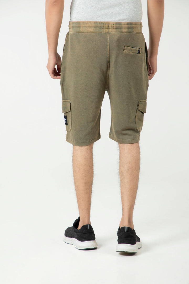 Washed Cargo Shorts