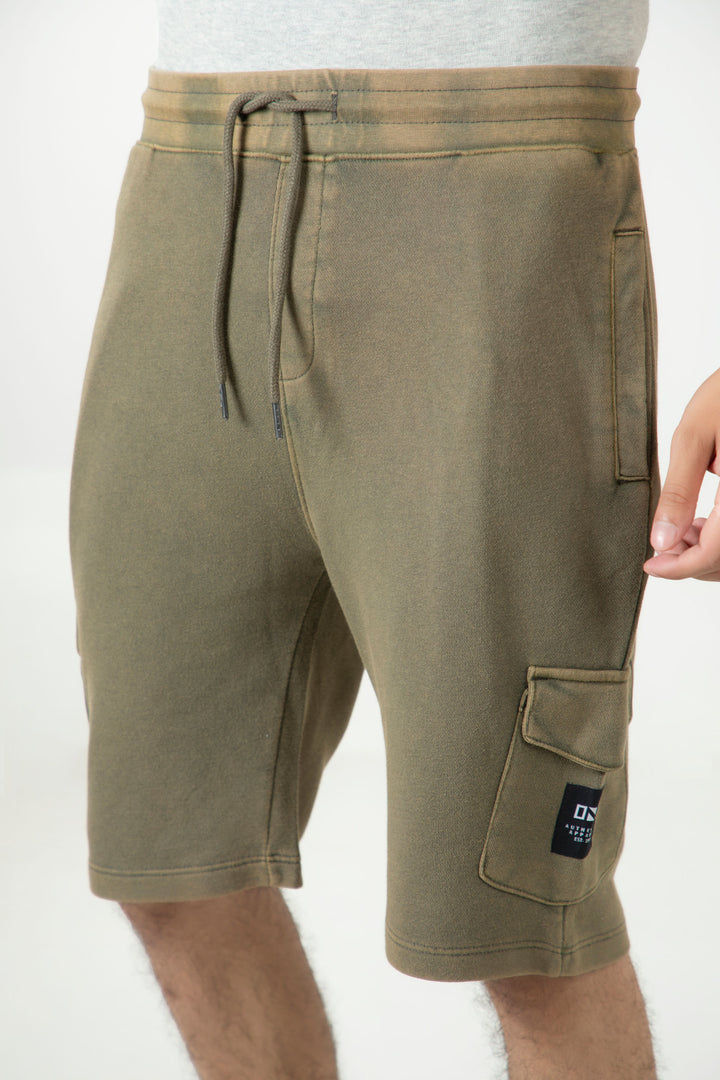 Washed Cargo Shorts