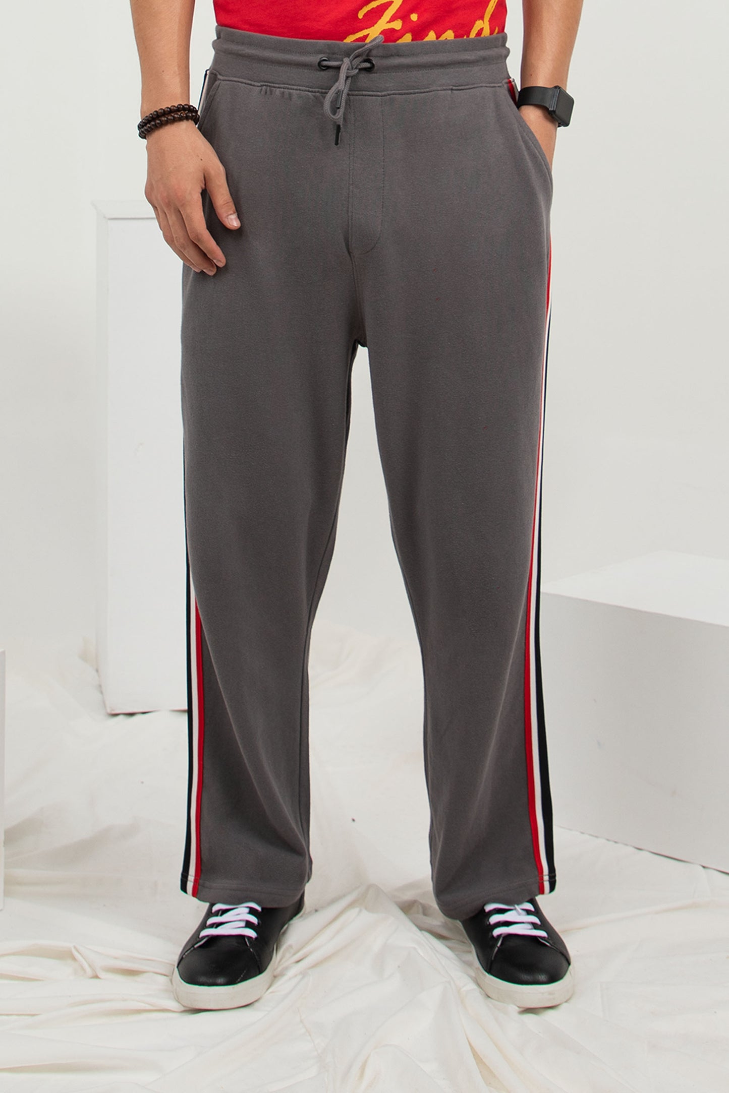 Taped Trackpants Grey