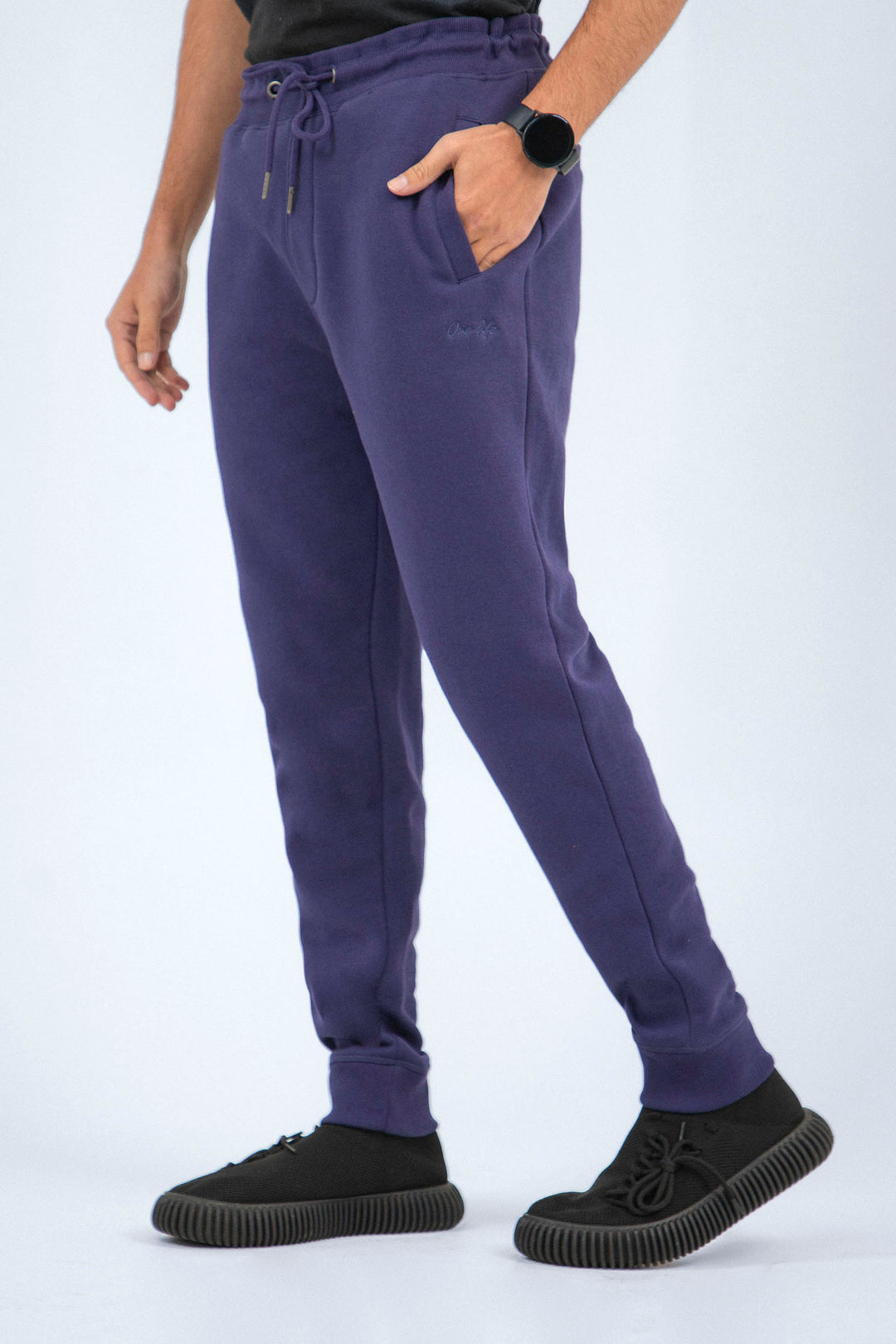 Basic Track Pants Navy