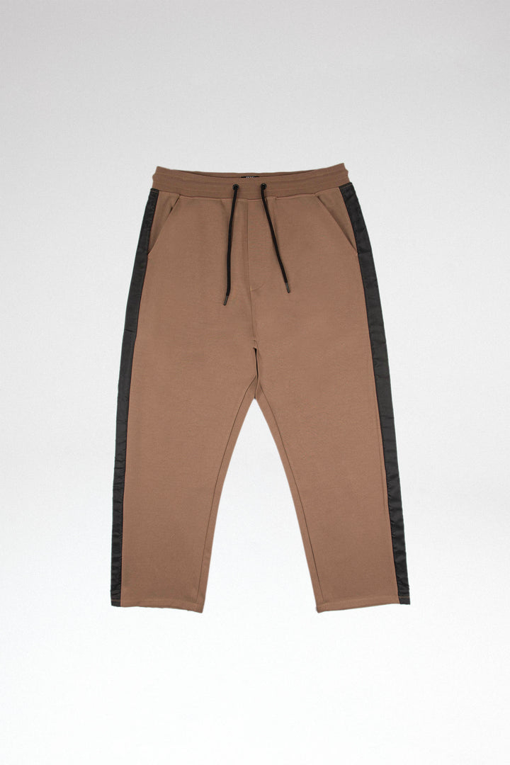 Comfort Contrasting Pants Beige