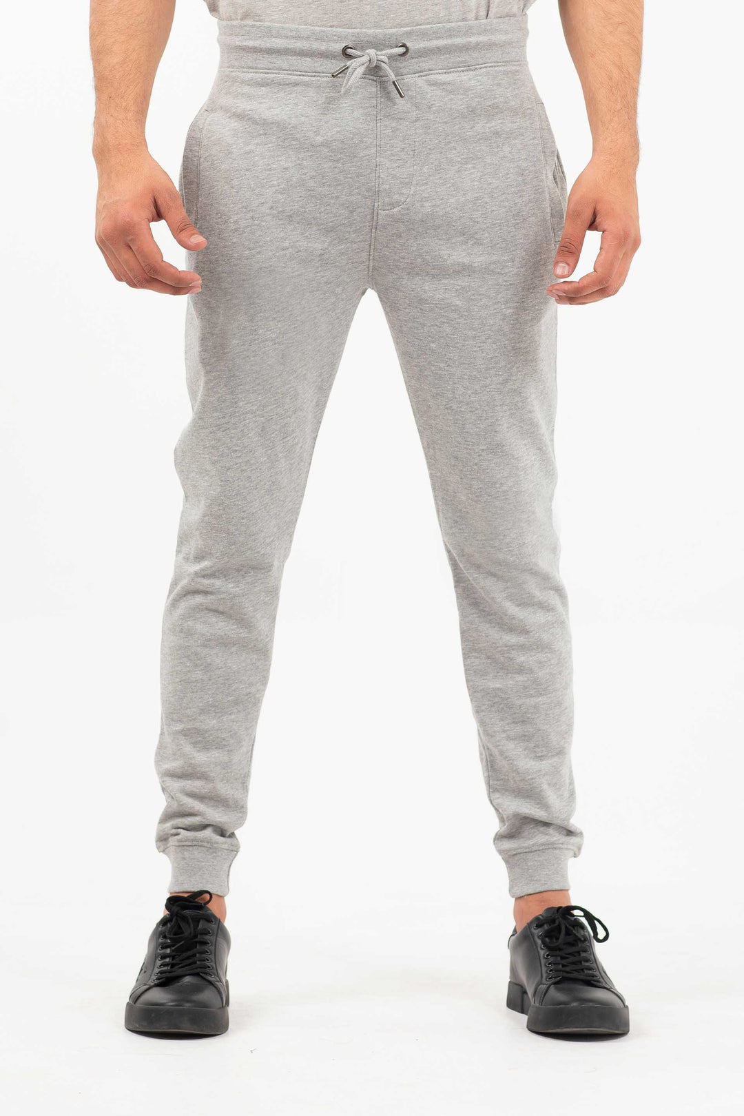 Basic Track Pants Light Grey