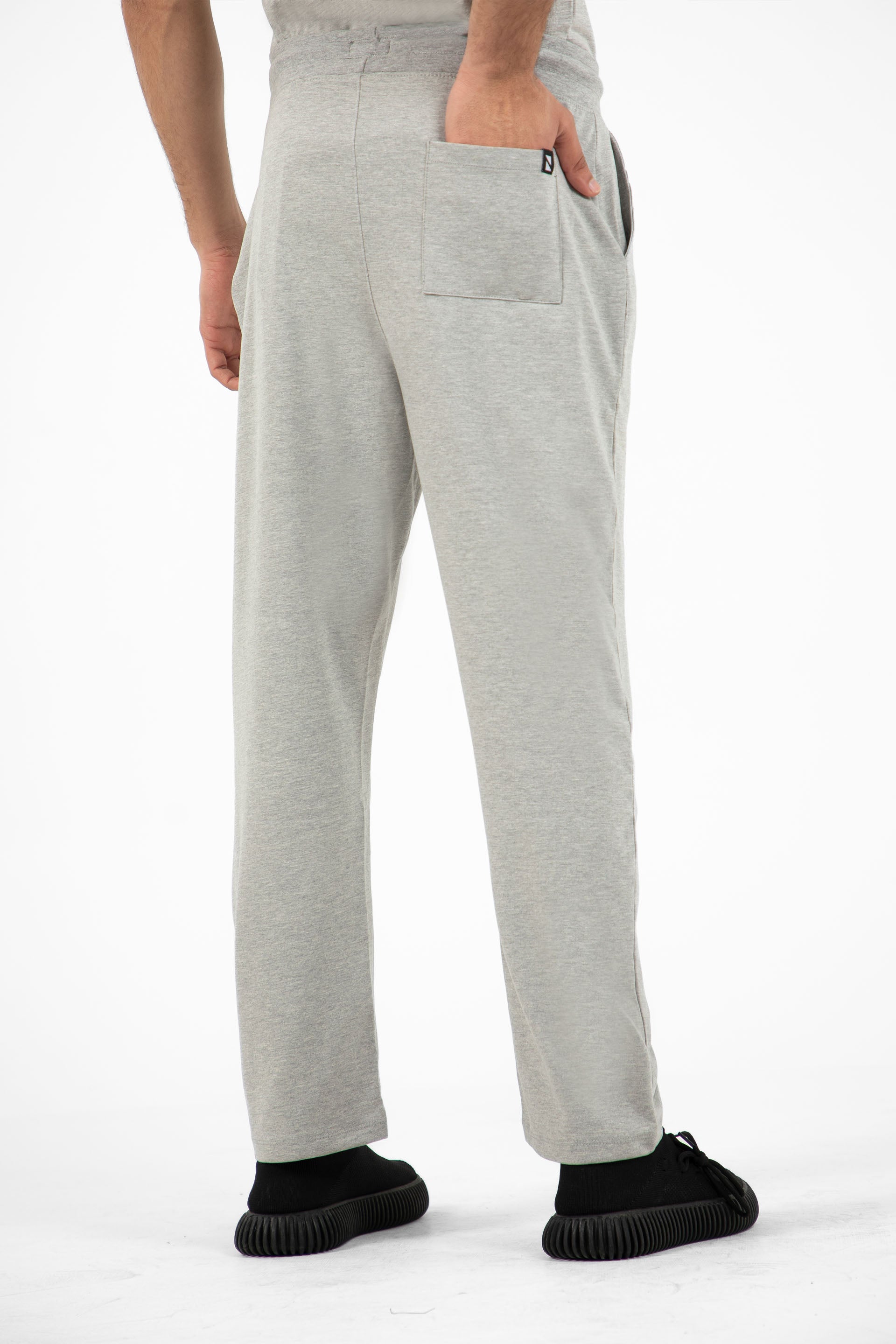 Basic Jersey Trousers Grey