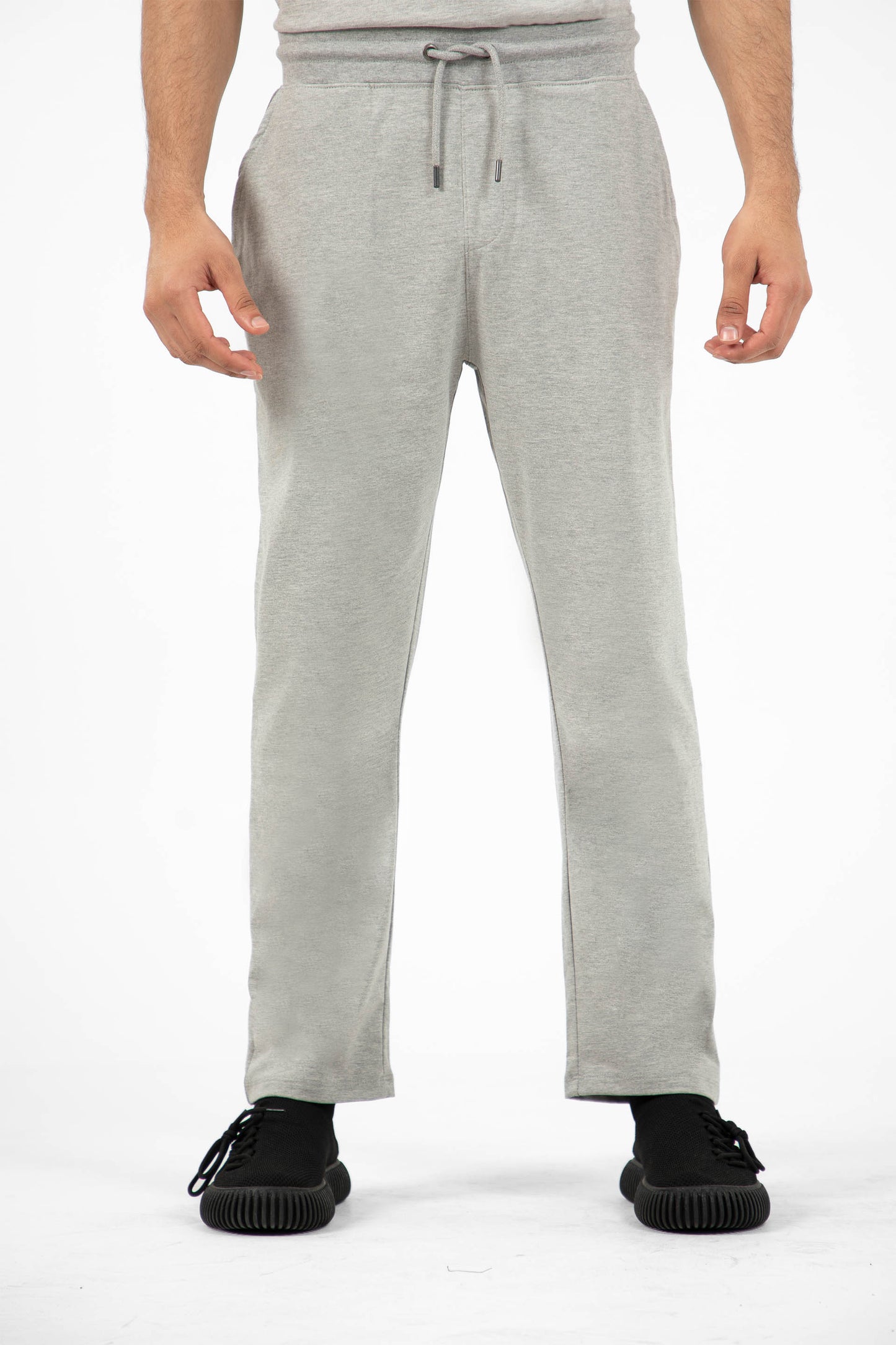Basic Jersey Trousers Grey