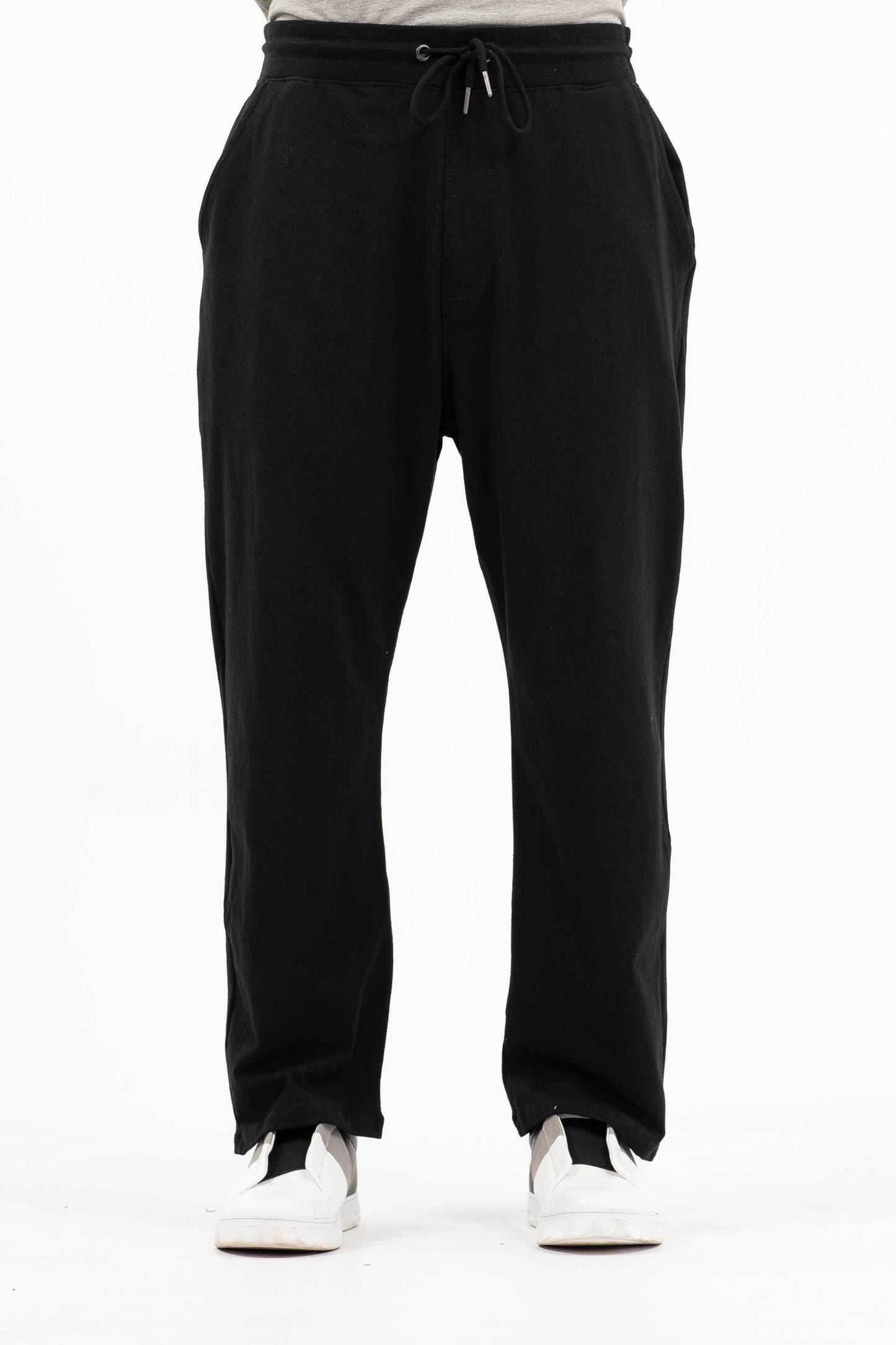 Comfort Jersey Trousers Black