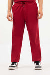 Comfort Terry Trousers Burgundy