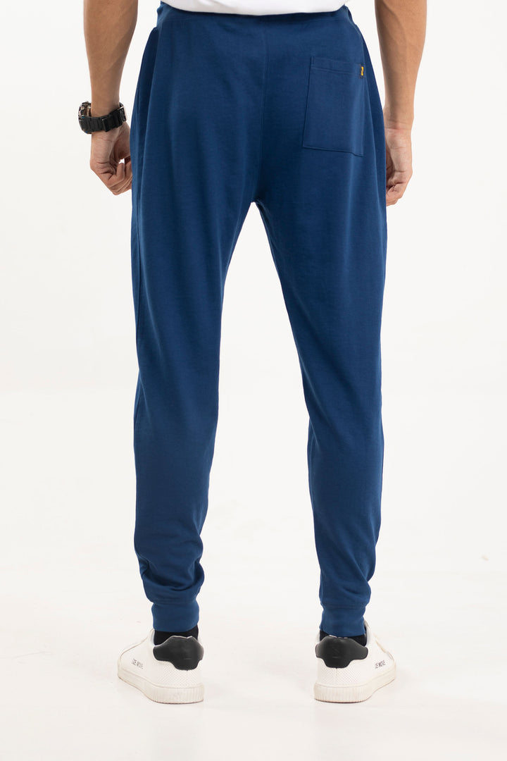 Graphic Track Pants Navy