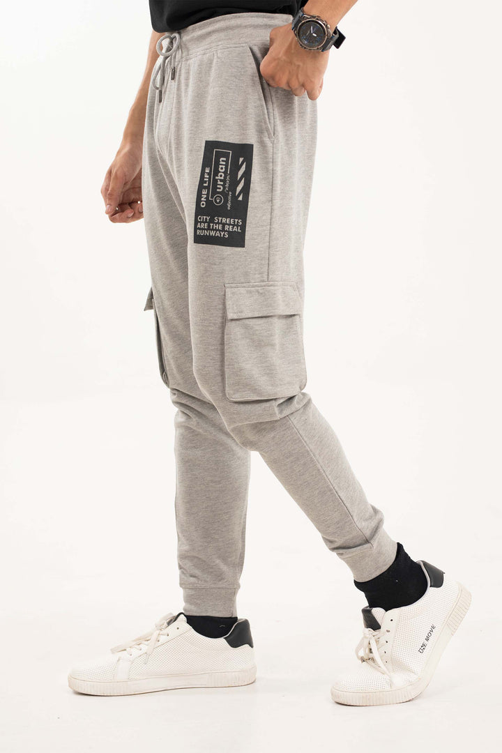 Cargo Track Pants Grey