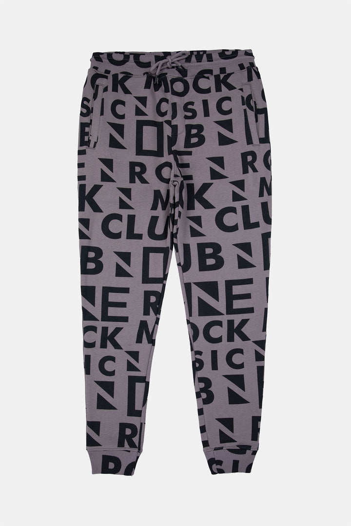 Printed Track Pants