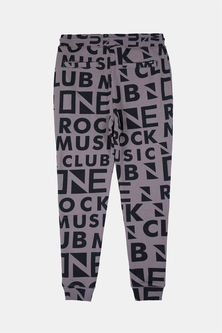 Printed Track Pants