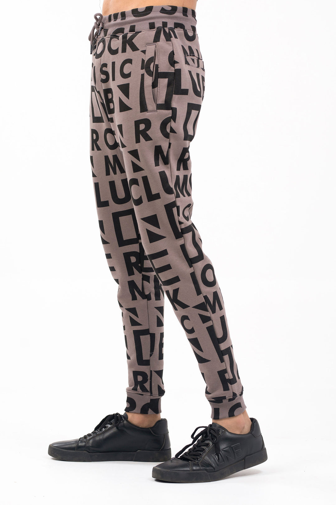 Printed Track Pants