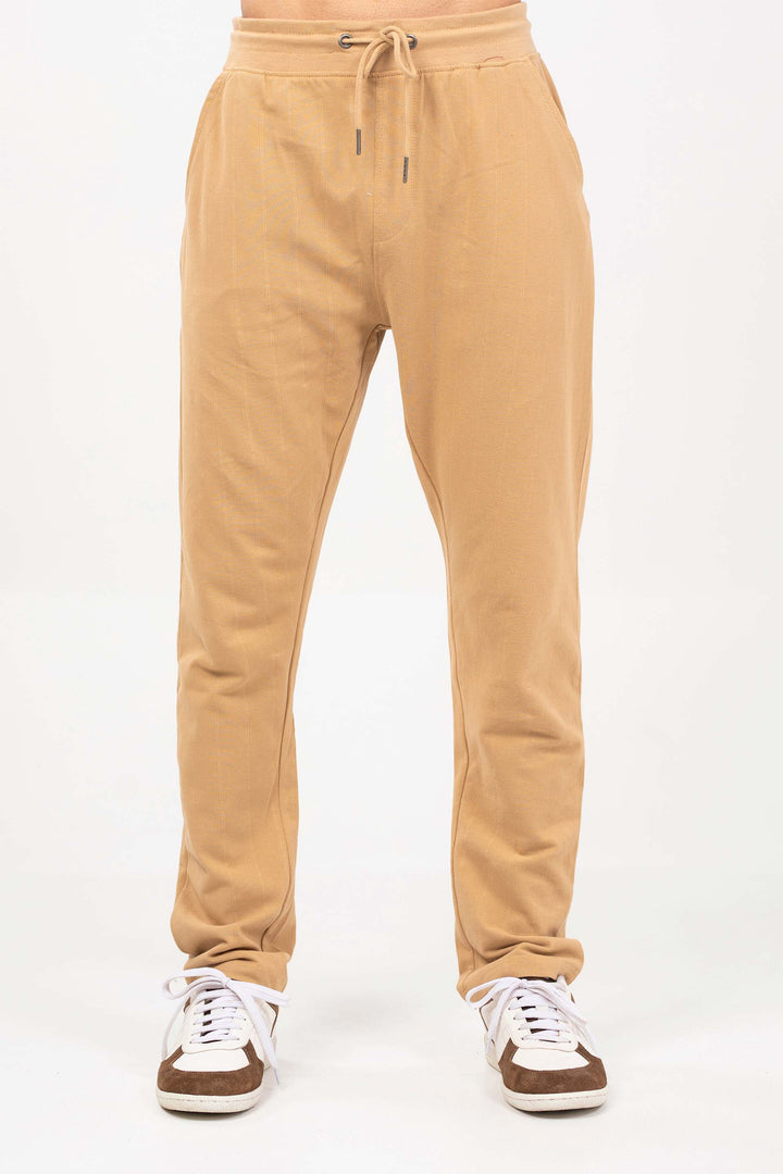 Basic Textured Trousers