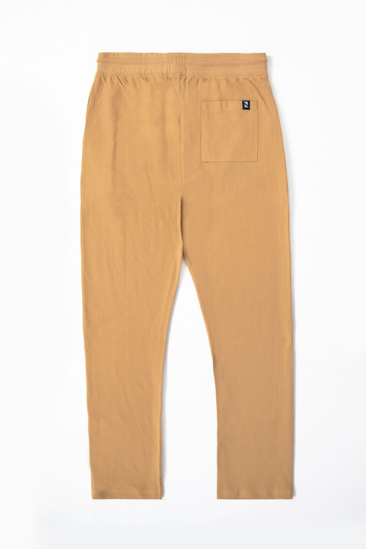 Basic Textured Trousers