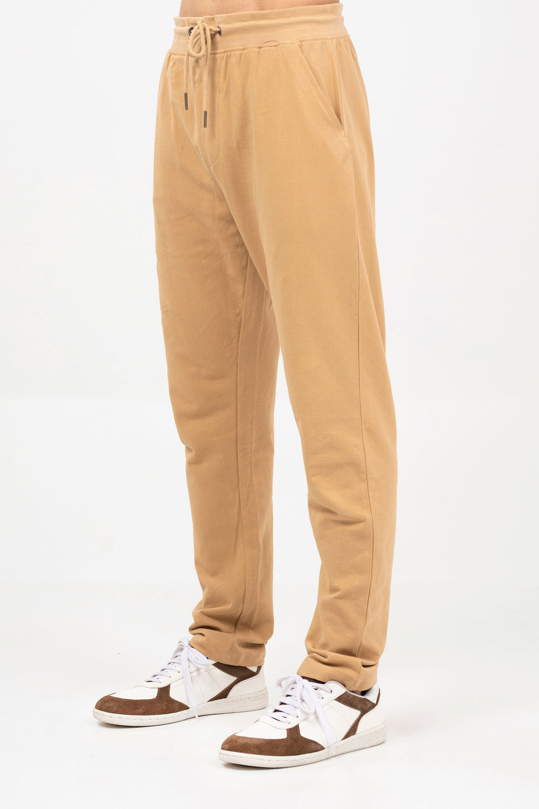 Basic Textured Trousers