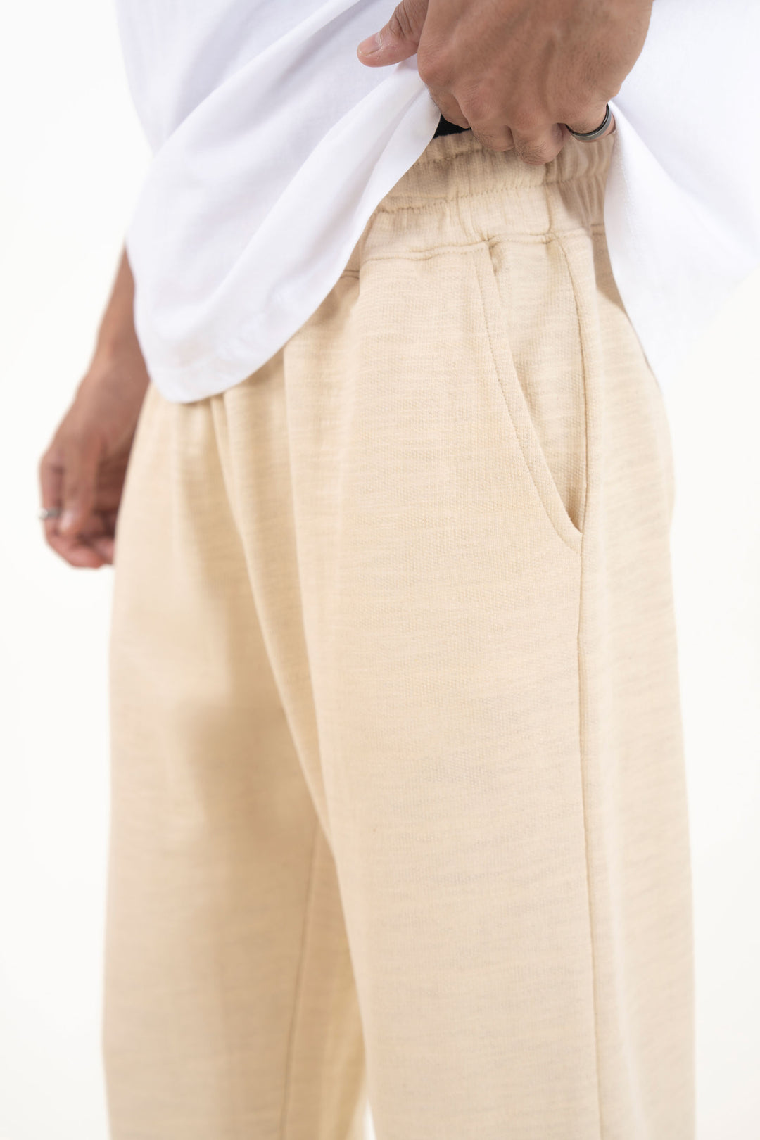 Loose Textured Trackpants