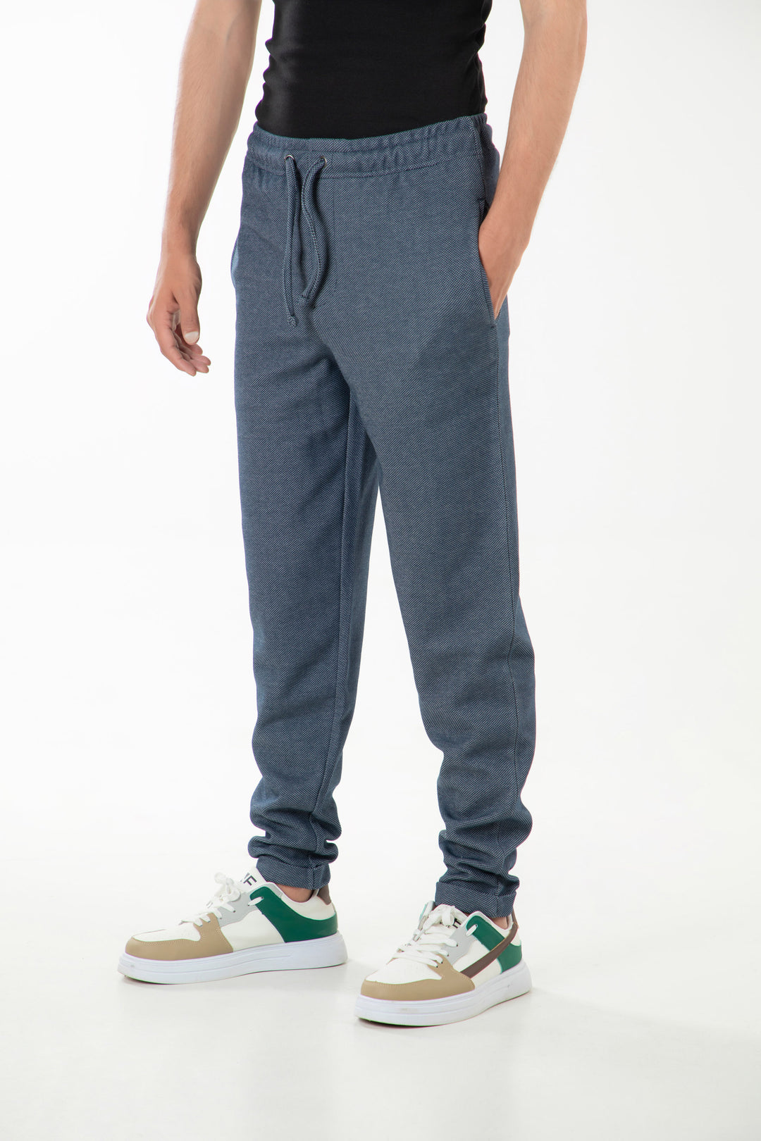 Textured Trousers
