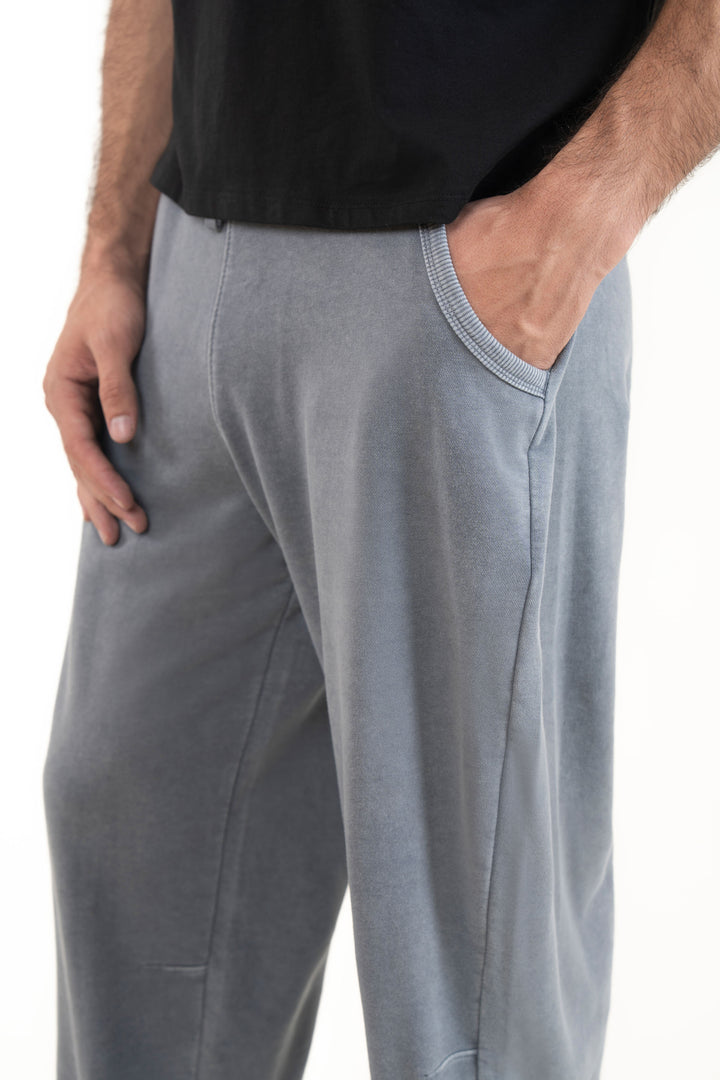 Washed Baggy Track Pants