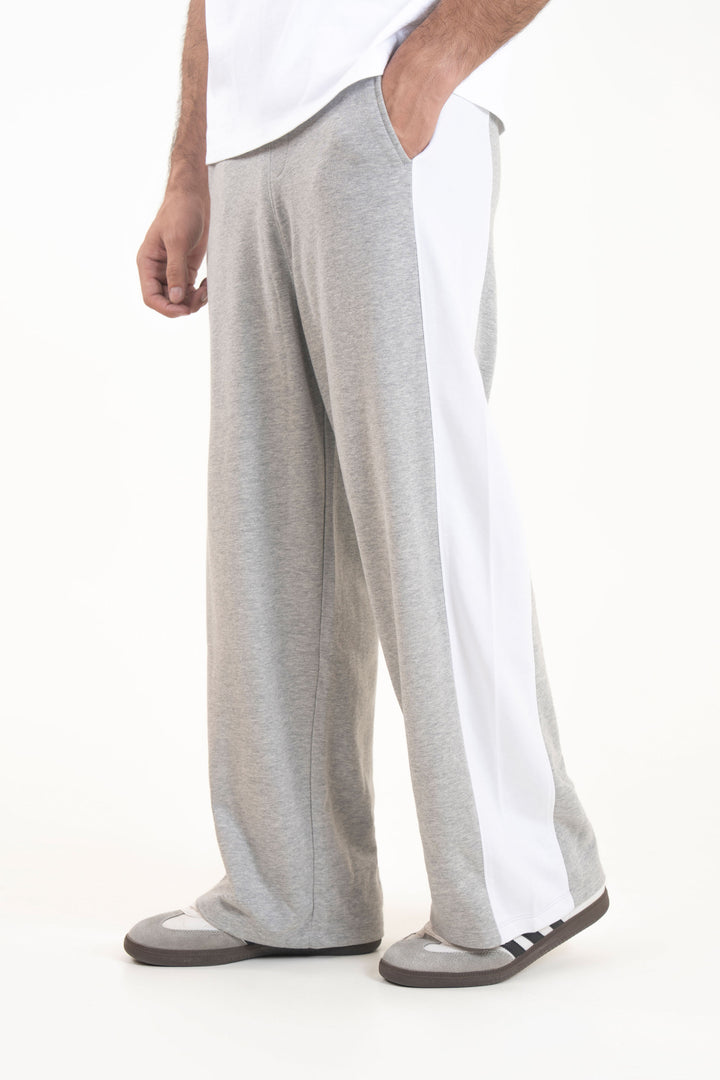 Paneled Baggy Trousers