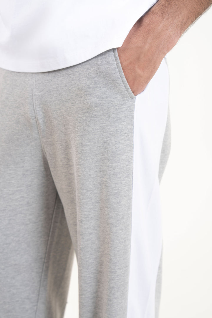 Paneled Baggy Trousers