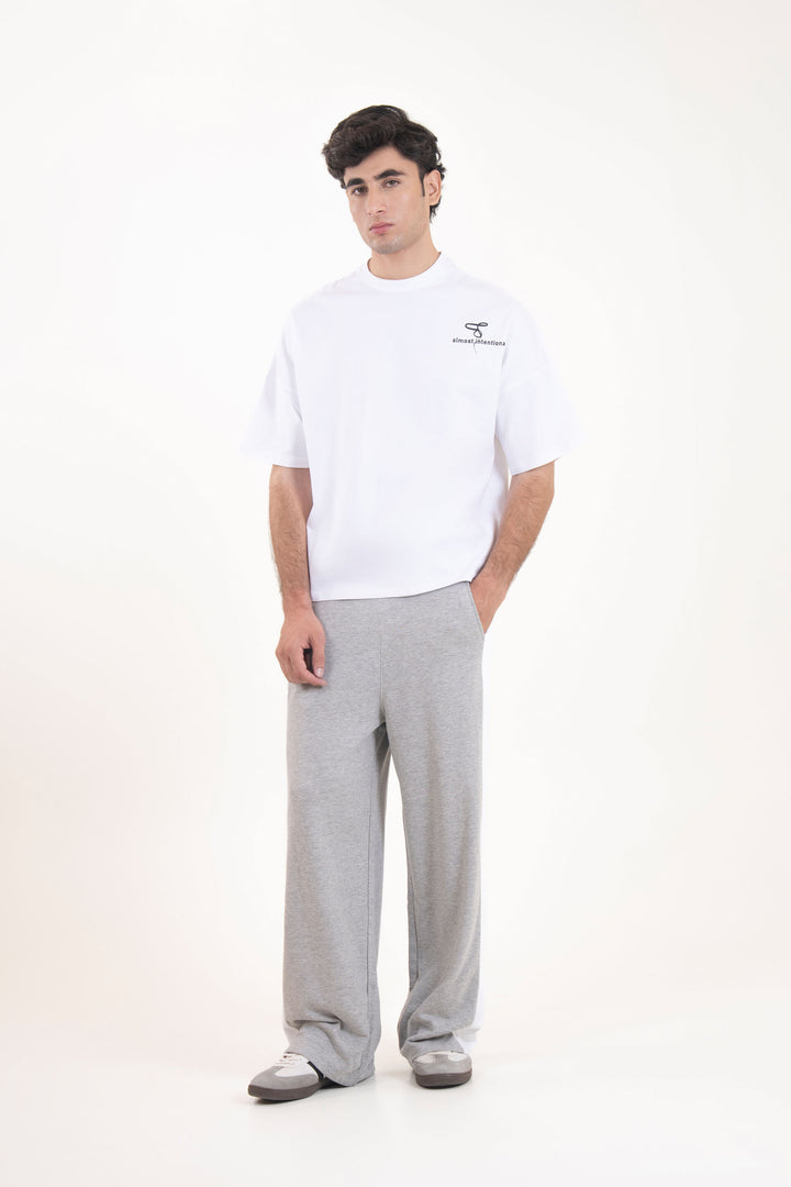 Paneled Baggy Trousers