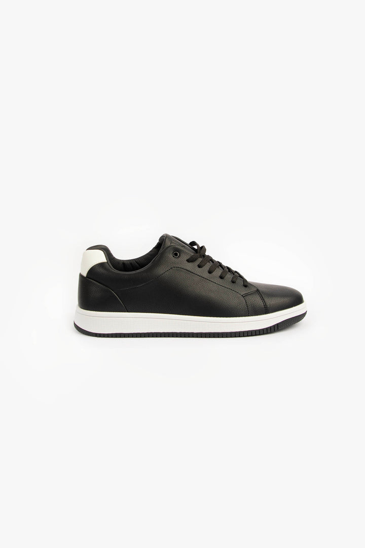 Textured Sneakers Black