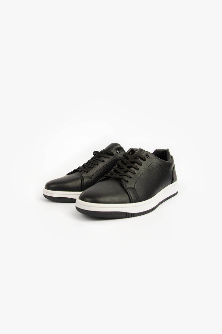 Textured Sneakers Black