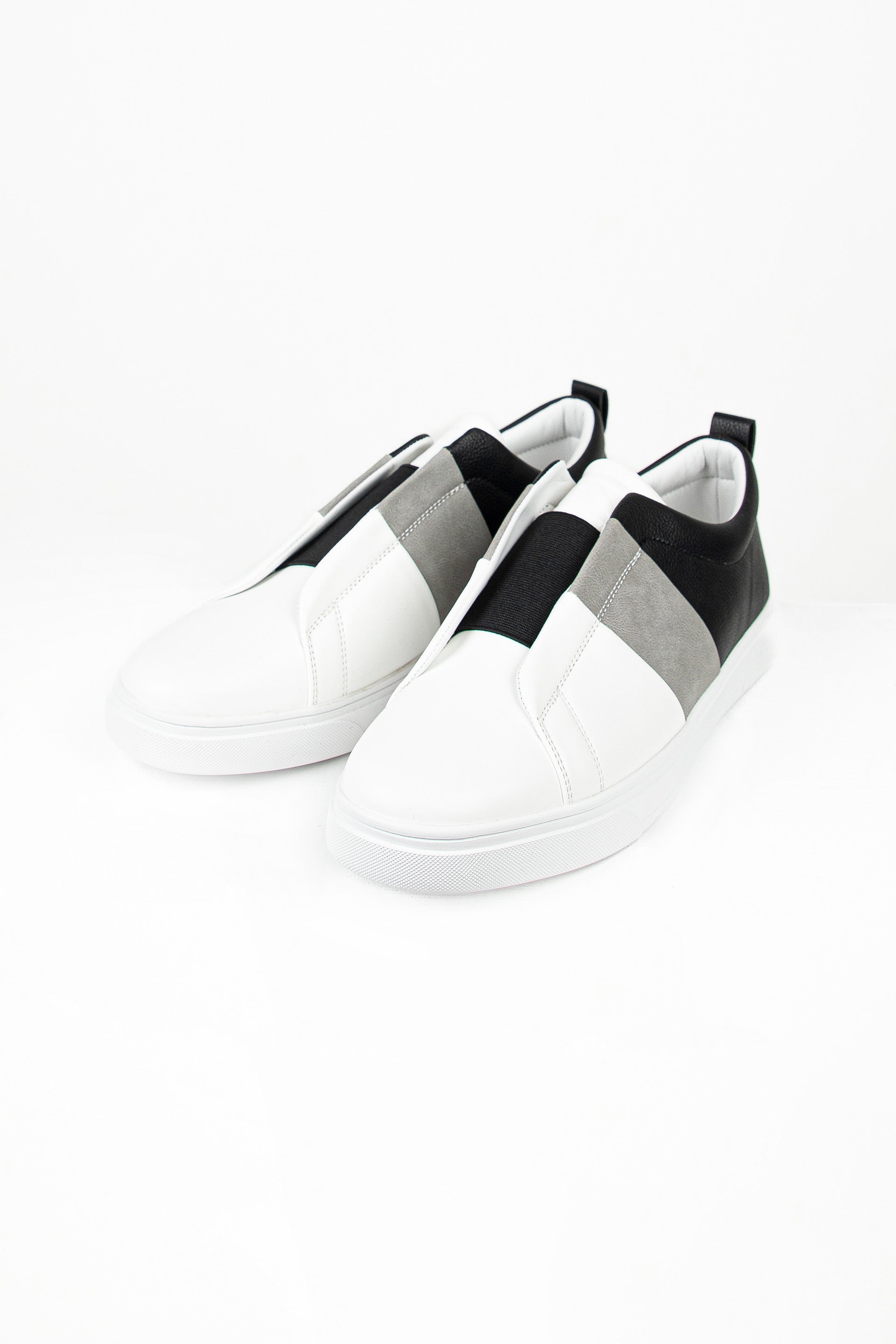 Panel Sneakers White/Black