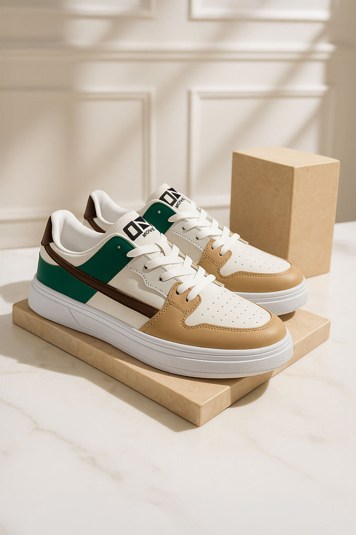 Contrasting Sneakers