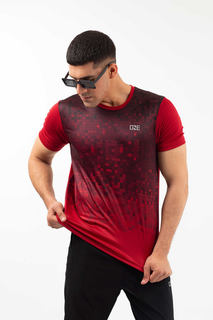 Gym Tee Maroon