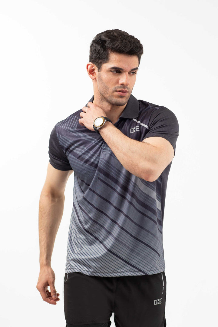 Gym Polo Grey