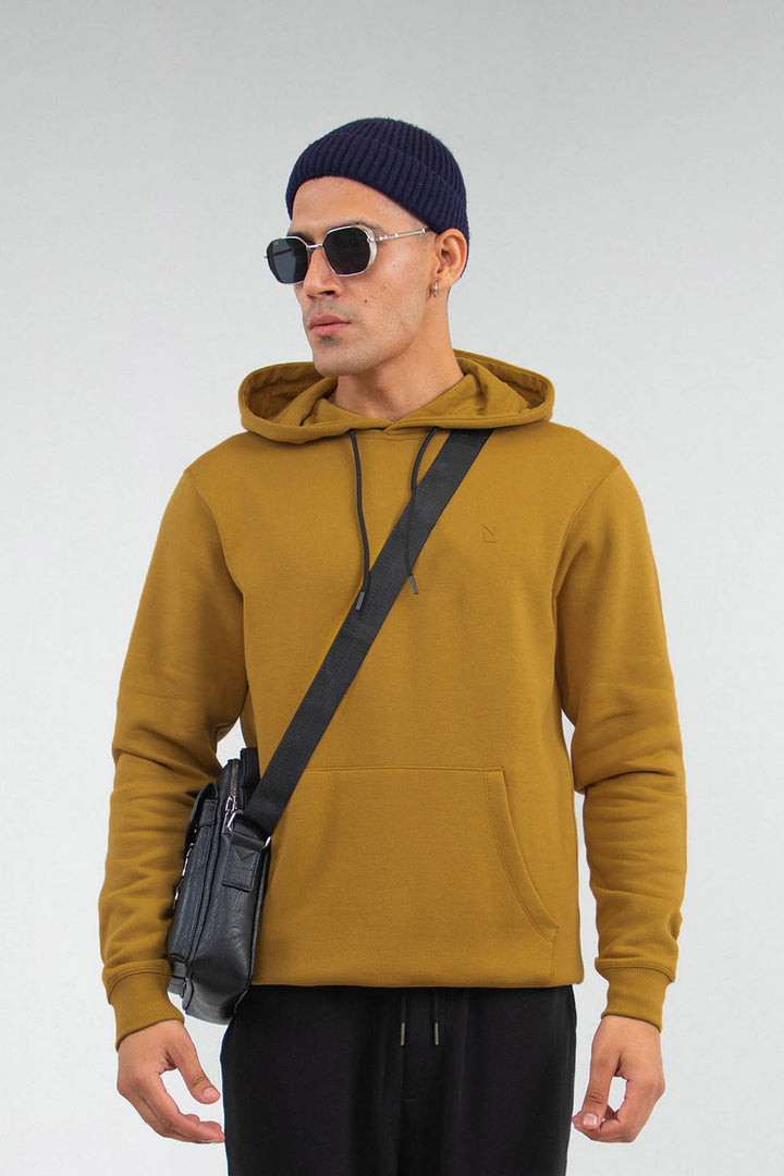 Comfort Pullover Hoodie Mustard