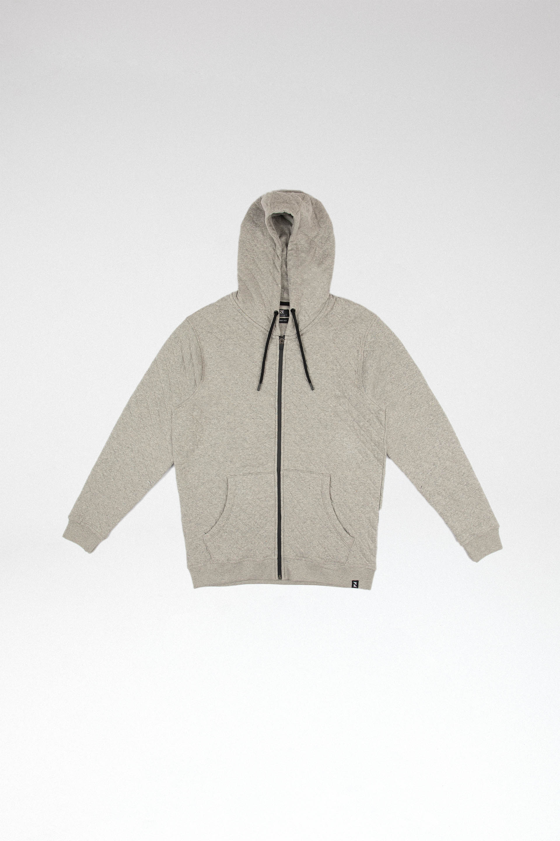 Comfort Zipper Hoodie Grey – ONE