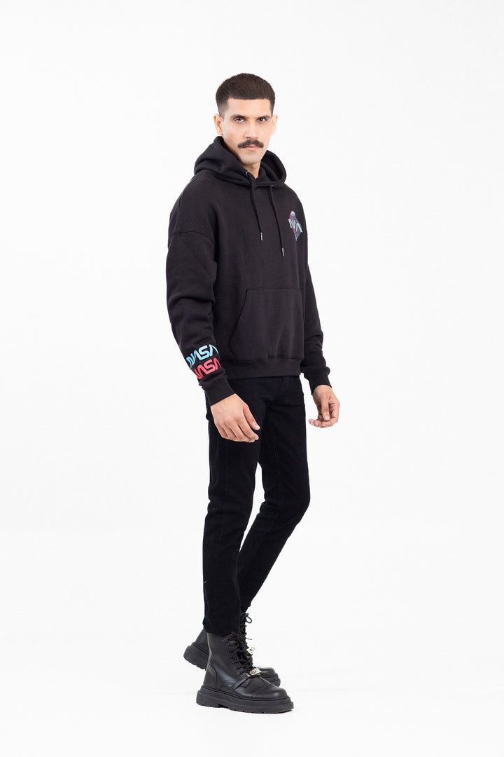 Drop Shuolder Baggy Hoodie