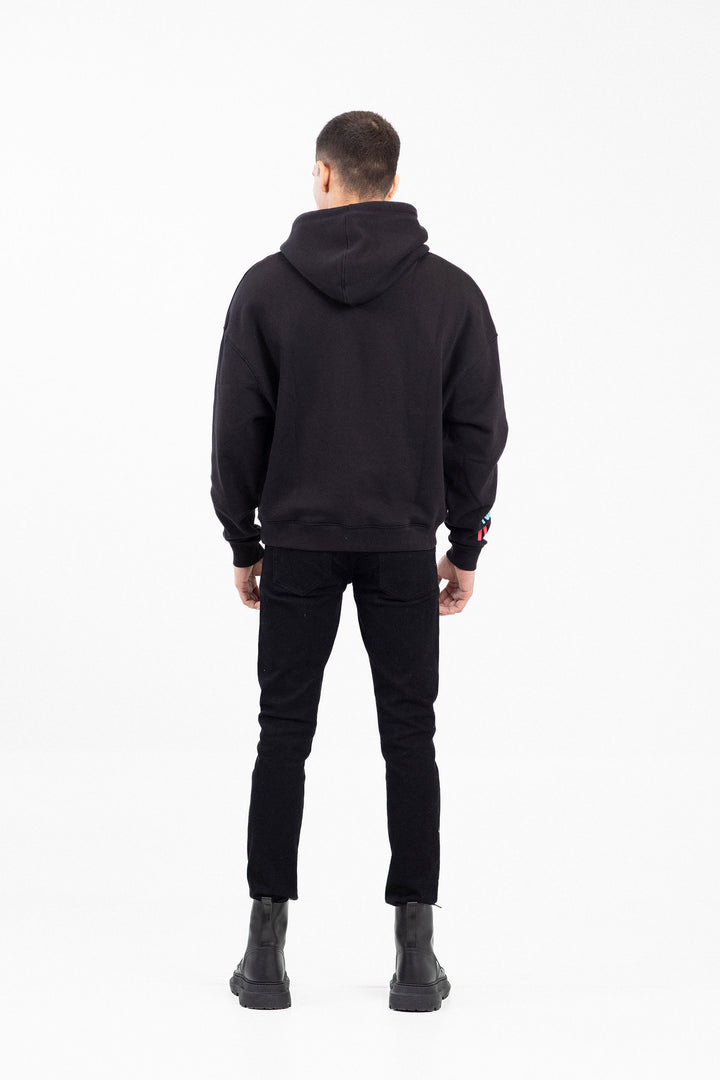 Drop Shuolder Baggy Hoodie