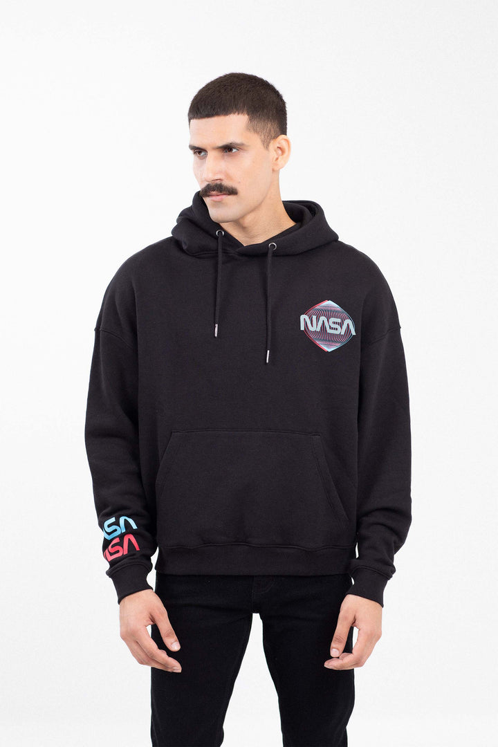 Drop Shuolder Baggy Hoodie