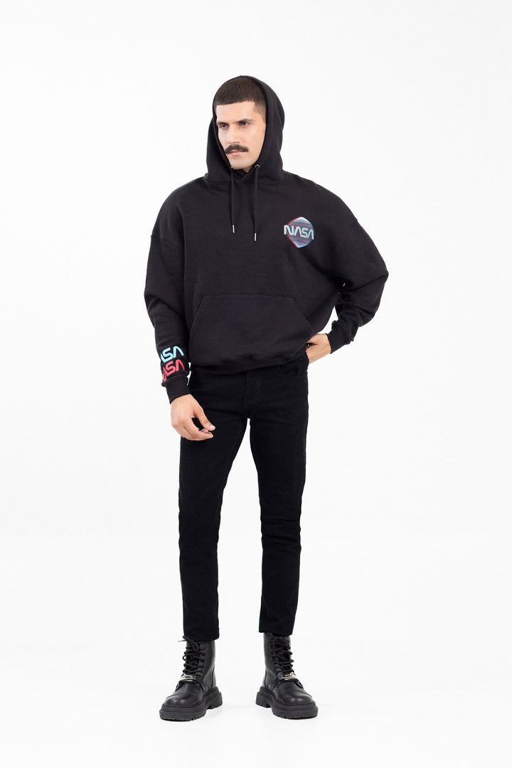 Drop Shuolder Baggy Hoodie