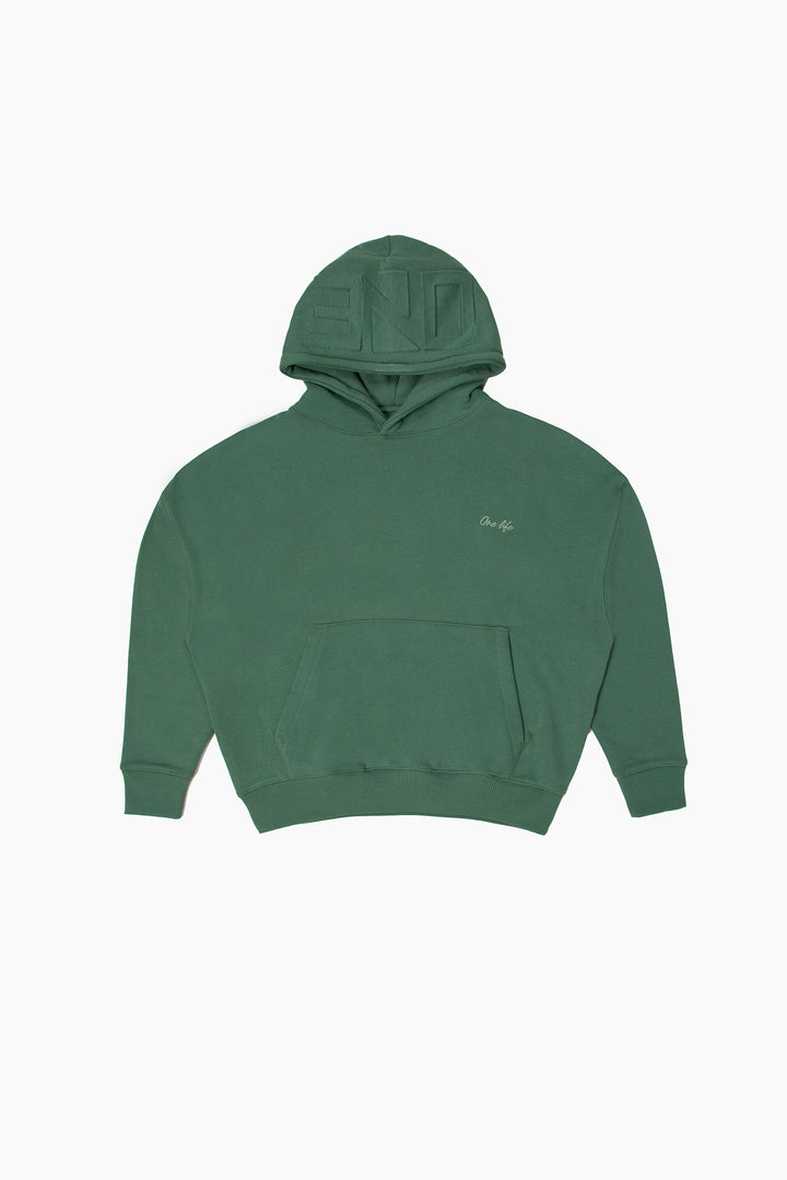 Drop Shuolder Baggy Hoodie